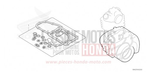 GASKET KIT B CRF450RR de 2024